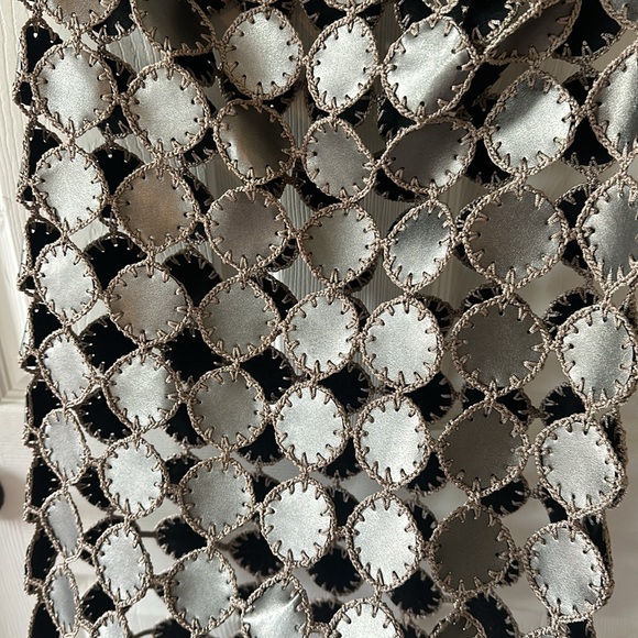 MY BEACHY SIDE CARMEL LEATHER MINI DRESS - Picture 4 of 5